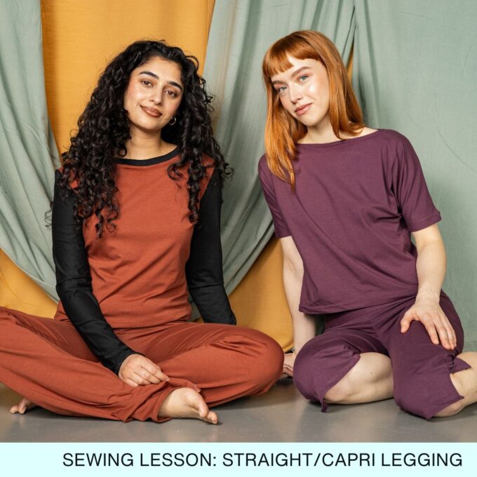 Naailes: rechte of capri legging