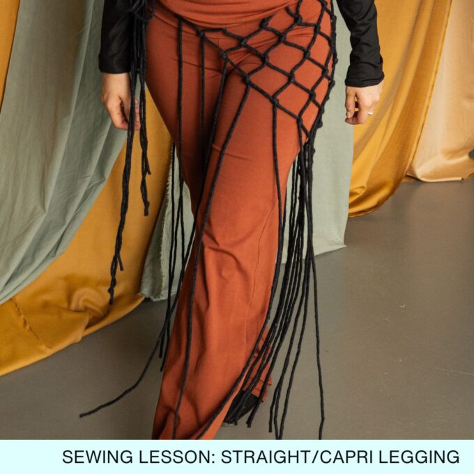 Naailes: rechte of capri legging