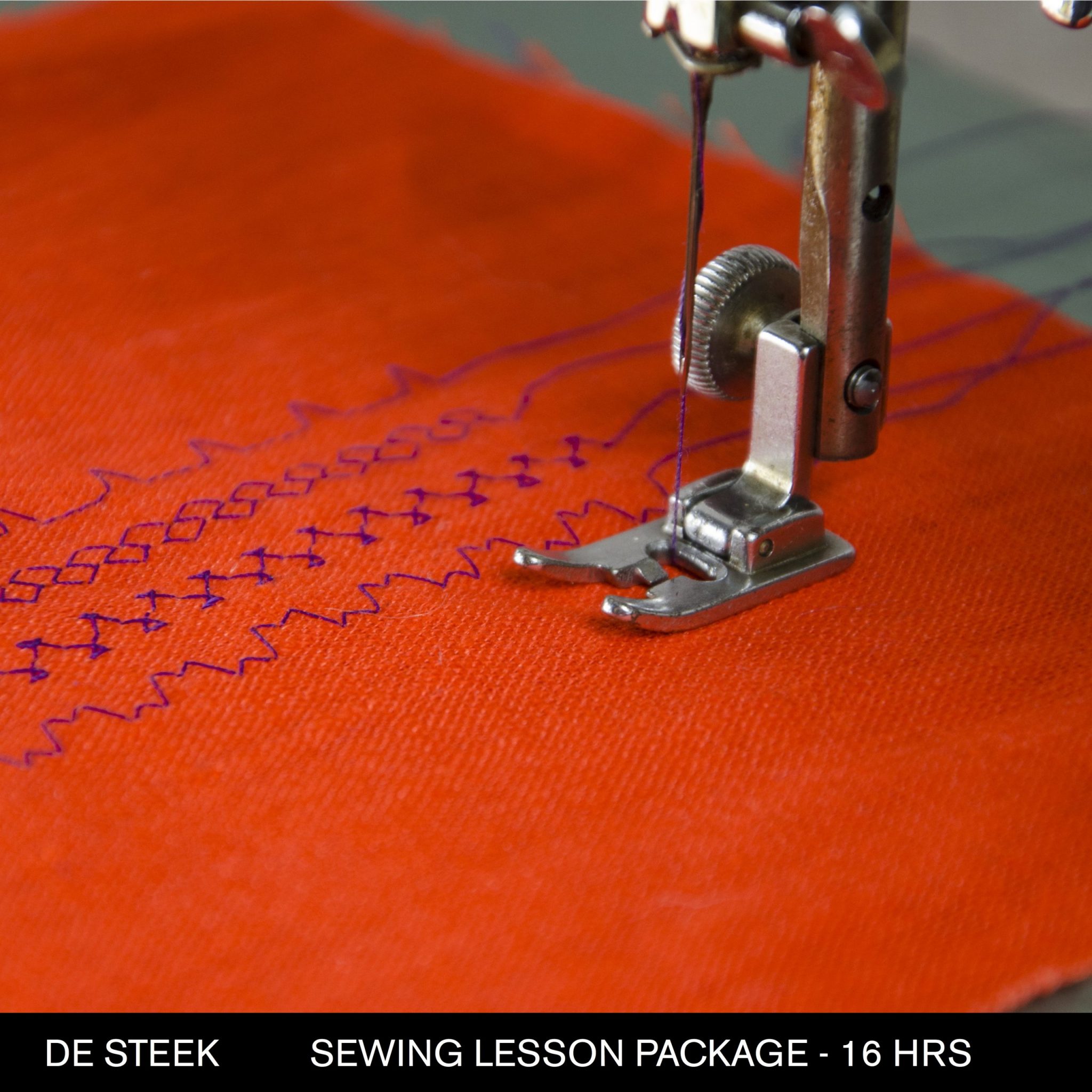 Sewing Lesson Package 8 x 2 hours De Steek Amsterdam
