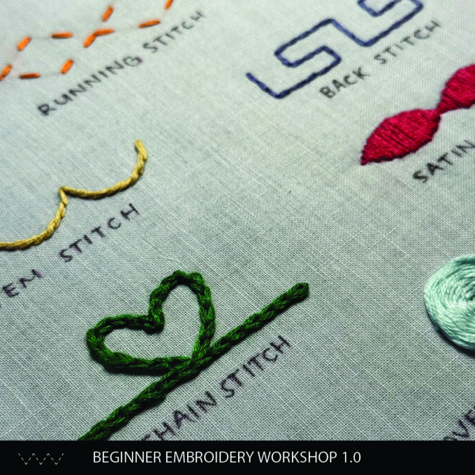 Beginner Borduurworkshop 1.0 - Amsterdam De Pijp