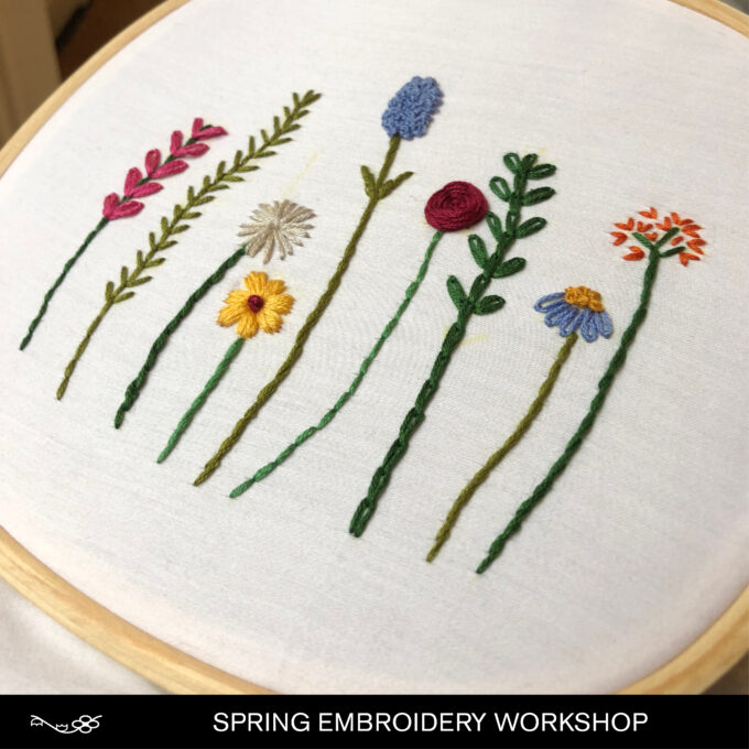Lente Borduurworkshop - Amsterdam De Pijp