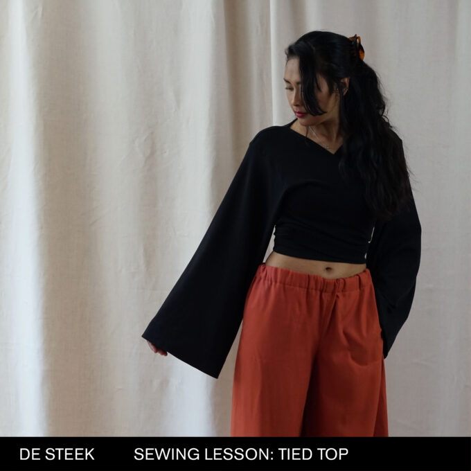 Sewing Lesson: Wrap Top - Amsterdam West
