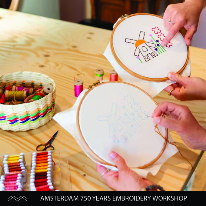 Amsterdam Borduurworkshop - Amsterdam De Pijp