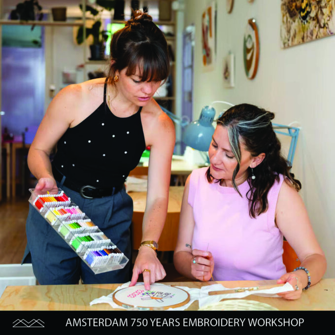 Amsterdam Borduurworkshop - Amsterdam De Pijp