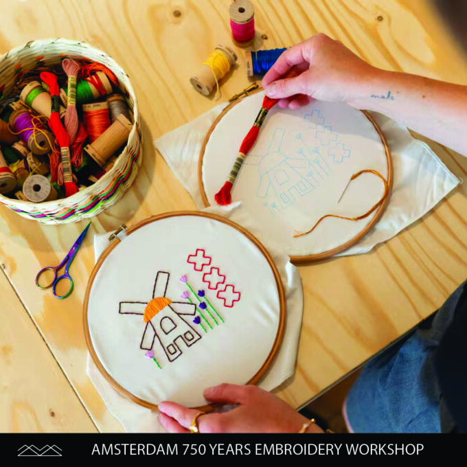 Amsterdam Borduurworkshop - Amsterdam De Pijp