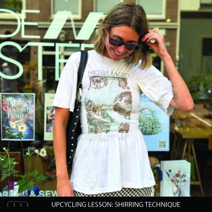 Upcycling Les: Shirring Techniek - Amsterdam De Pijp