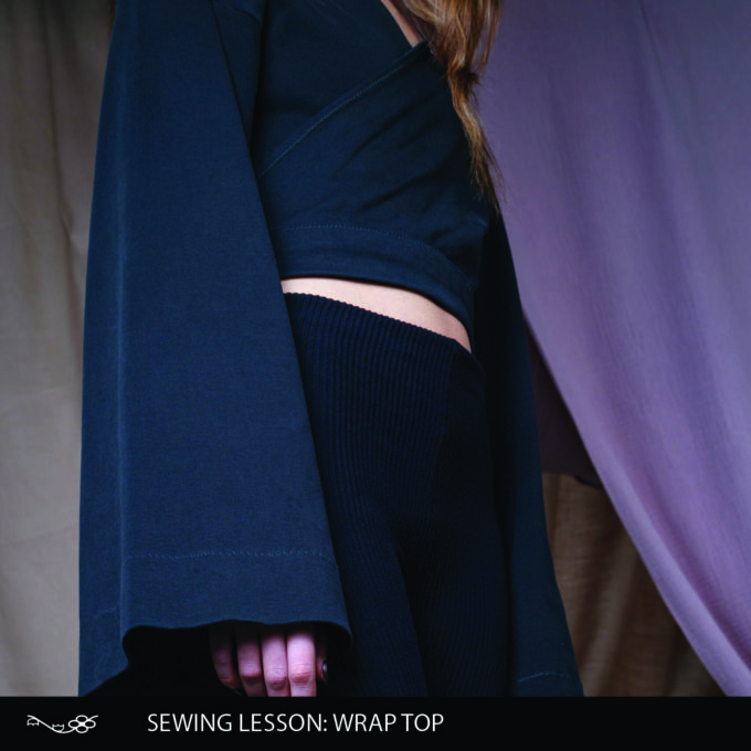 Naailes: Wikkeltop (Amsterdam De Pijp)