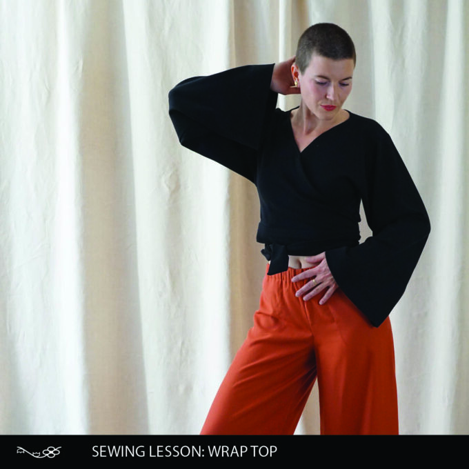 Naailes: Wikkeltop (Amsterdam De Pijp)