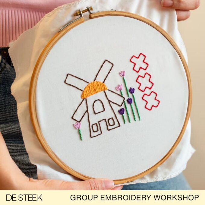 Groeps-borduurworkshop (8-20p)