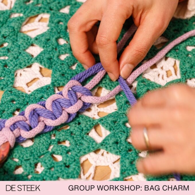 Bag Charm groeps-workshop (10-25p)